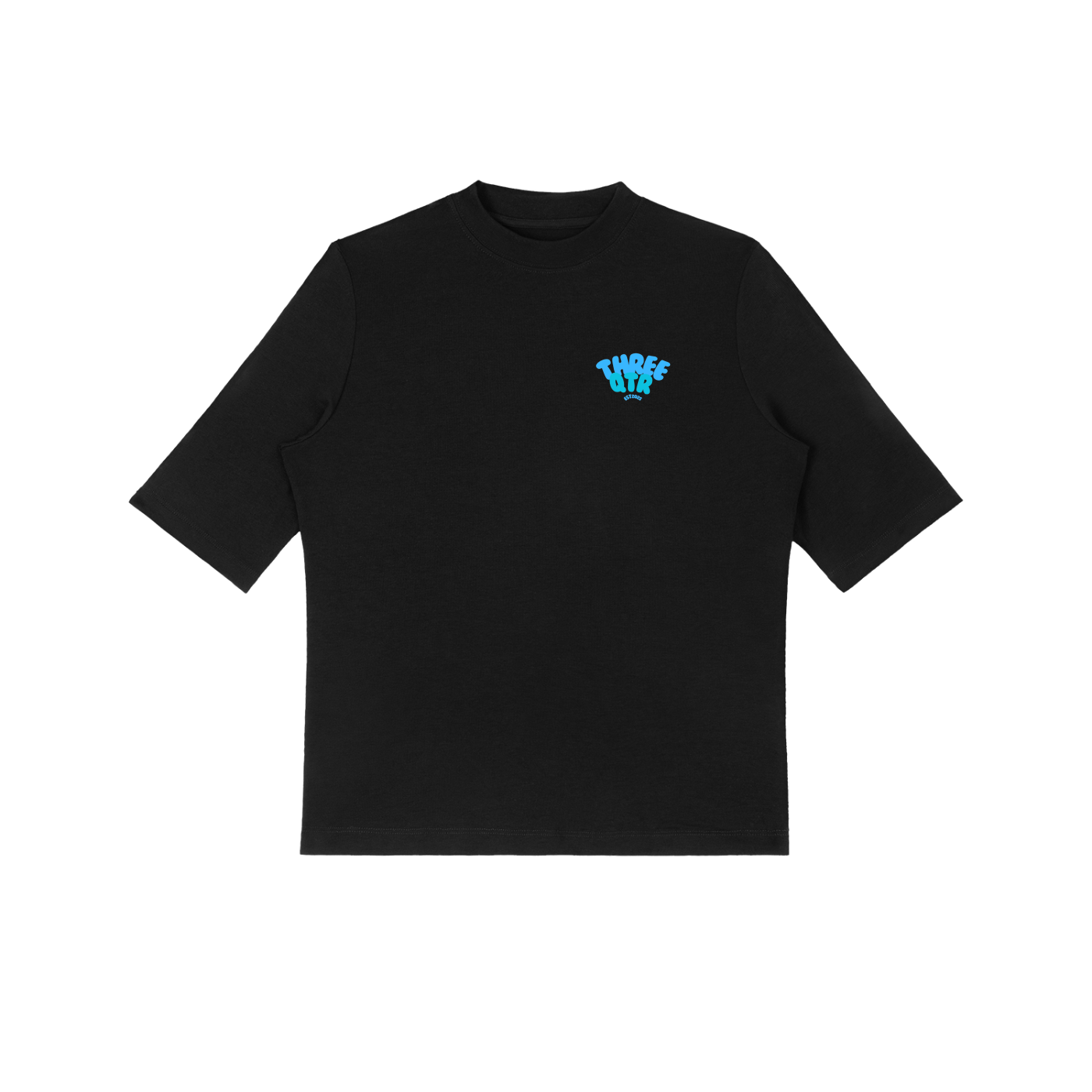 Essential Womens Mock Neck Short Sleeve T-Shirt