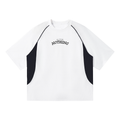 All In Or Nothing Contrast Piping Panel Tee