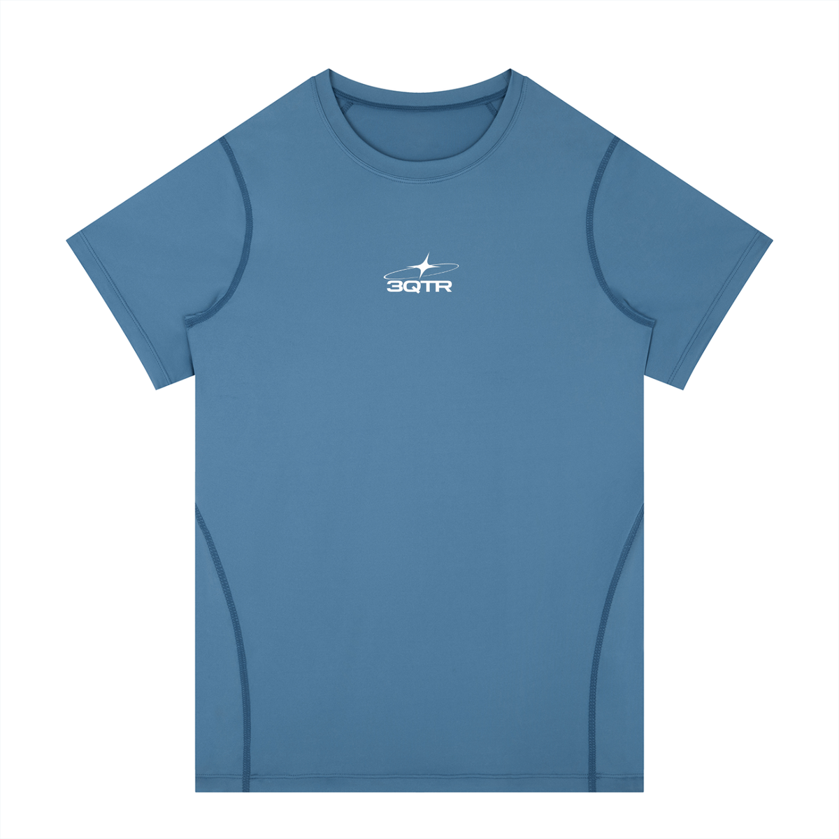 3QTR Men's Contrast Stitch Performance T-Shirt