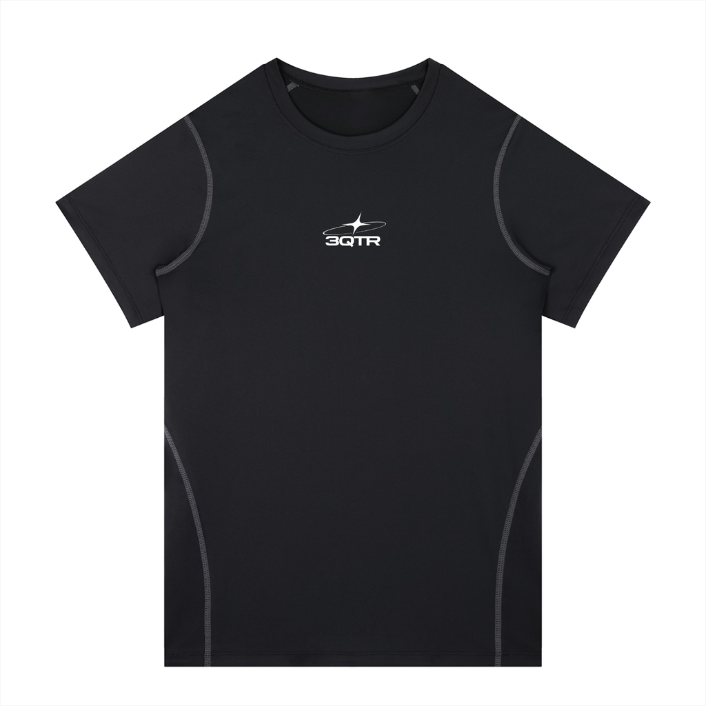 3QTR Men's Contrast Stitch Performance T-Shirt