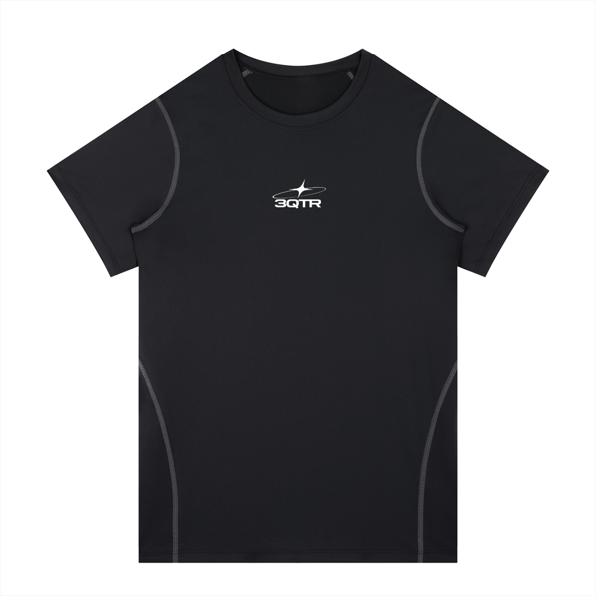 3QTR Men's Contrast Stitch Performance T-Shirt
