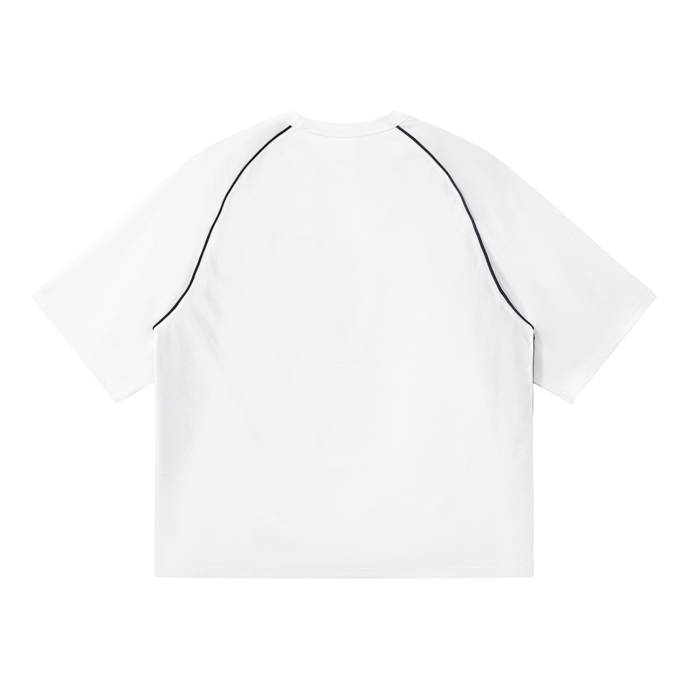 All In Or Nothing Contrast Piping Panel Tee