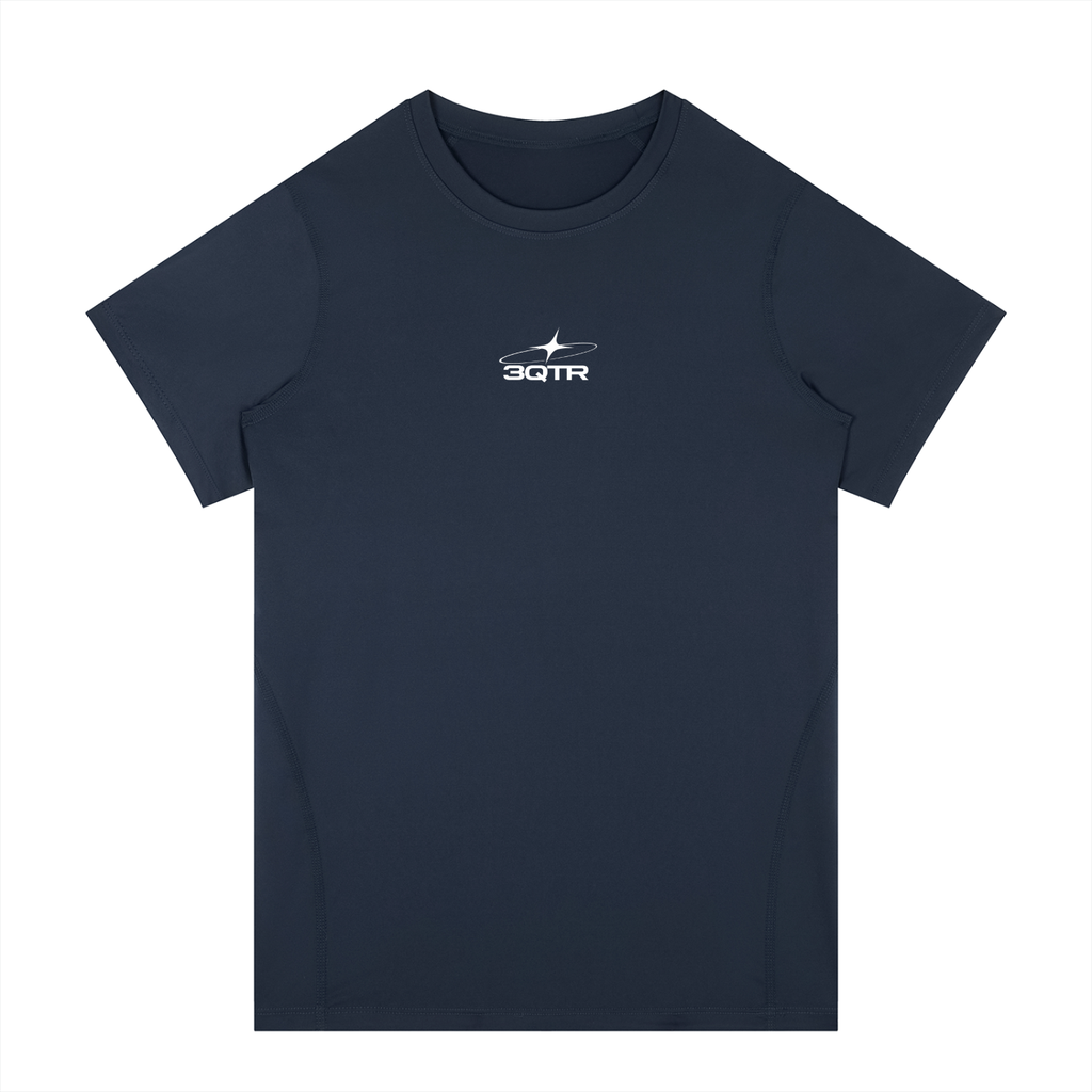 3QTR Men's Contrast Stitch Performance T-Shirt