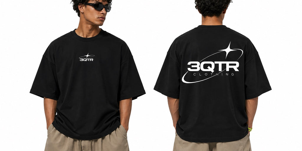 3QTR Oversized Drop Shoulder T-Shirt